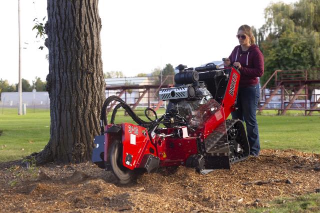 Rental store for BARRETO STUMP GRINDER, 37 HP, TRACKS in Blue Springs MO