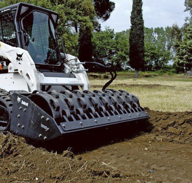 Rental store for VIBRATORY DRUM PAD ROLLER FOR SKID STEER in Blue Springs MO