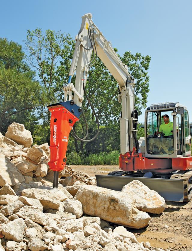 Rental store for HYDRAULIC BREAKER, 35 SERIES EXCAVATOR in Blue Springs MO
